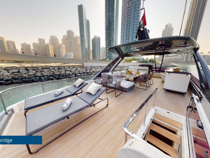 Ferretti 780 - Luxury 5 Stars VIP Private Group Yacht Rental | AnchorsBook Photo Ferretti 780 - Luxury 5 Stars VIP Private Group Yacht Rental