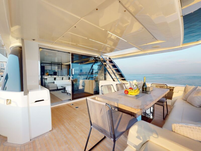 Ferretti 780 - Luxury 5 Stars VIP Private Group Yacht Rental | AnchorsBook Photo Ferretti 780 - Luxury 5 Stars VIP Private Group Yacht Rental