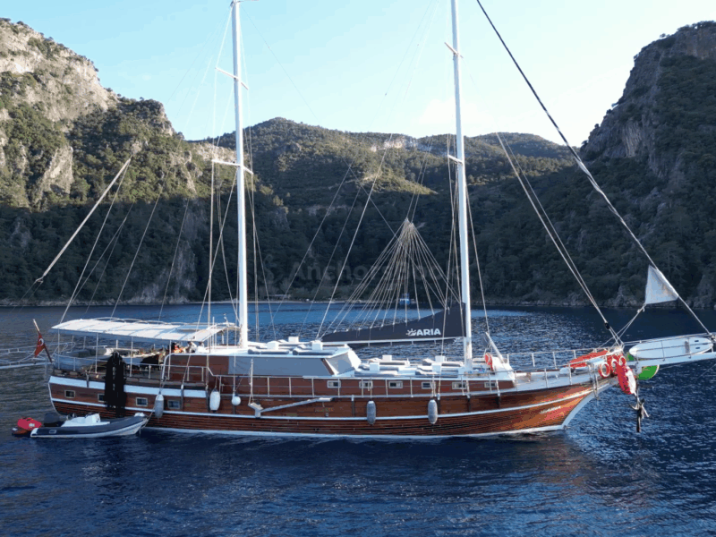 Aria - 2021 Refit 87ft Yacht Charter In Fethiye | AnchorsBook Photo Aria - 2021 Refit 87ft Yacht Charter In Fethiye