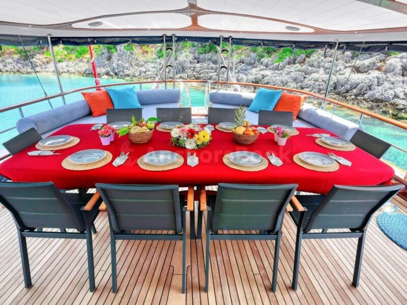 Mehmet Ayaz 78ft - New 2023 Year Yacht Charter In Fethiye | AnchorsBook Photo Mehmet Ayaz 78ft - New 2023 Year Yacht Charter In Fethiye