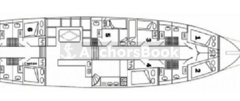 Sadri Usta - New 2021 Build 95ft Yacht Charter In Fethiye | AnchorsBook Photo Sadri Usta - New 2021 Build 95ft Yacht Charter In Fethiye