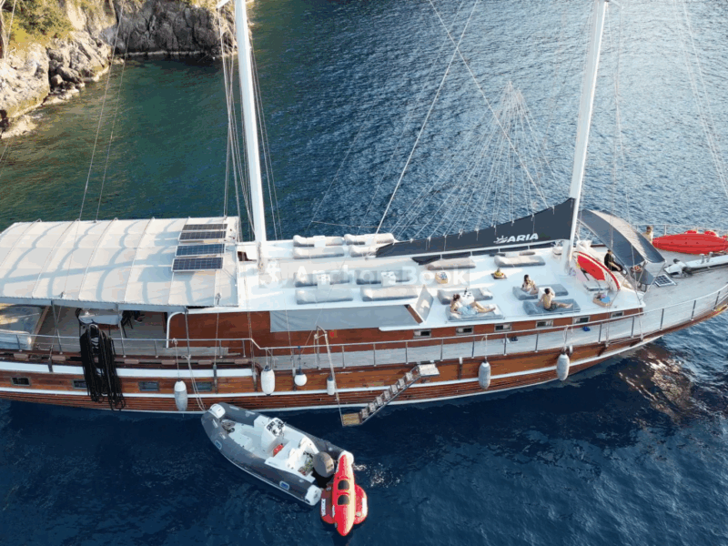 Aria - 2021 Refit 87ft Yacht Charter In Fethiye | AnchorsBook Photo Aria - 2021 Refit 87ft Yacht Charter In Fethiye