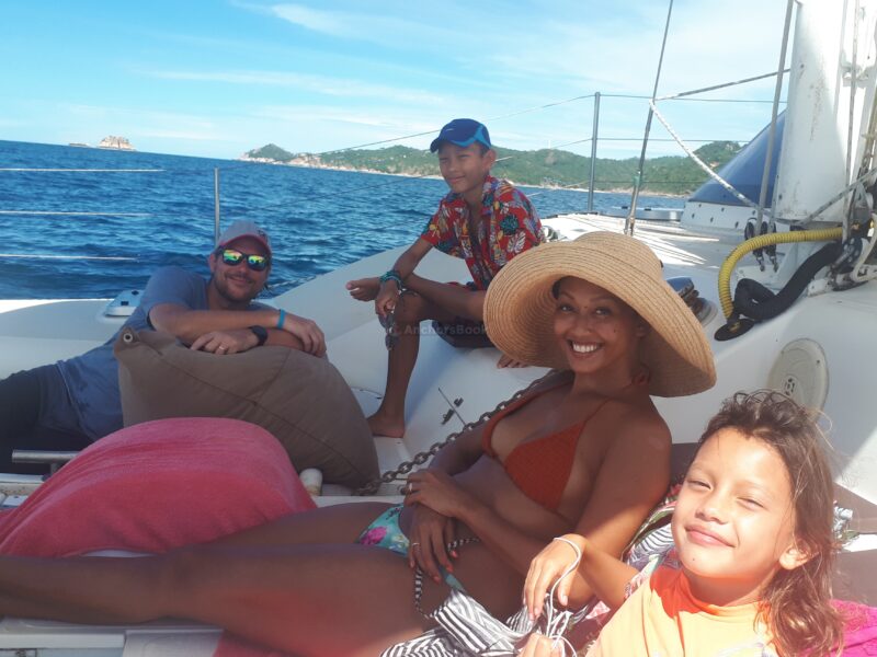 Sailing Catamaran In Samui - Thailand | AnchorsBook Photo Sailing Catamaran In Samui - Thailand