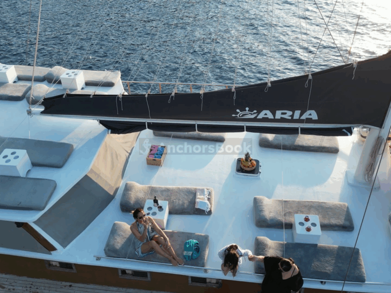 Aria - 2021 Refit 87ft Yacht Charter In Fethiye | AnchorsBook Photo Aria - 2021 Refit 87ft Yacht Charter In Fethiye