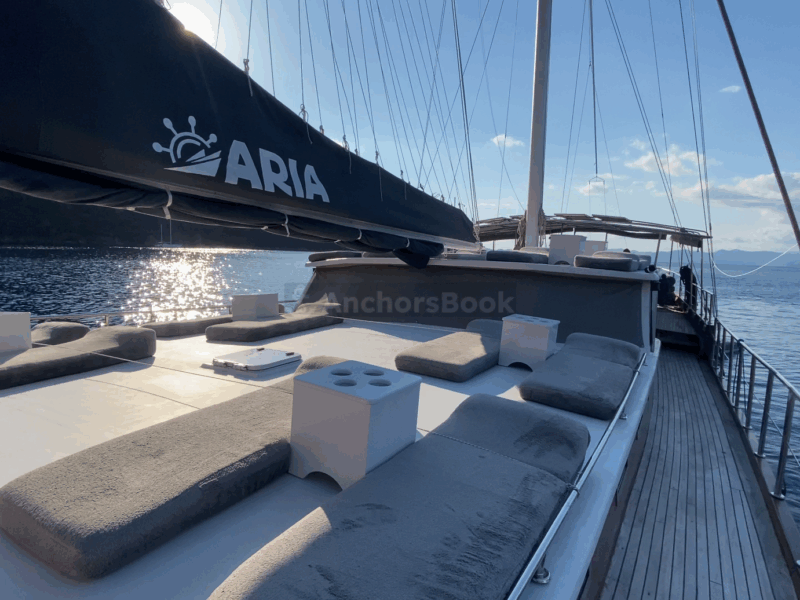 Aria - 2021 Refit 87ft Yacht Charter In Fethiye | AnchorsBook Photo Aria - 2021 Refit 87ft Yacht Charter In Fethiye