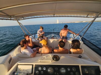 Dubai Private Yacht Charter – 2024 Build Year 52ft Luxury Yacht – 17 PAX | AnchorsBook Photo Rhythm 58ft Yacht For Up To 25 Guests