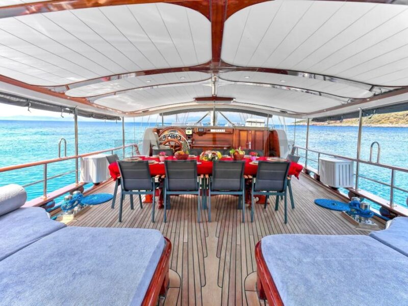 Mehmet Ayaz 78ft - New 2023 Year Yacht Charter In Fethiye | AnchorsBook Photo Mehmet Ayaz 78ft - New 2023 Year Yacht Charter In Fethiye