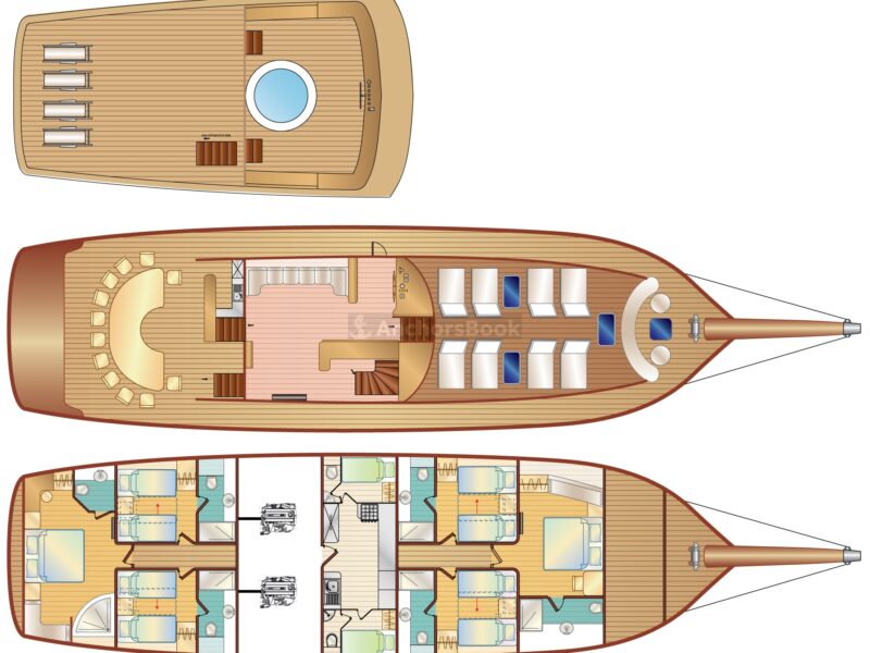 Gül Sultan - Luxury Full Week Private Yacht Charter | AnchorsBook Photo Gül Sultan - Luxury Full Week Private Yacht Charter