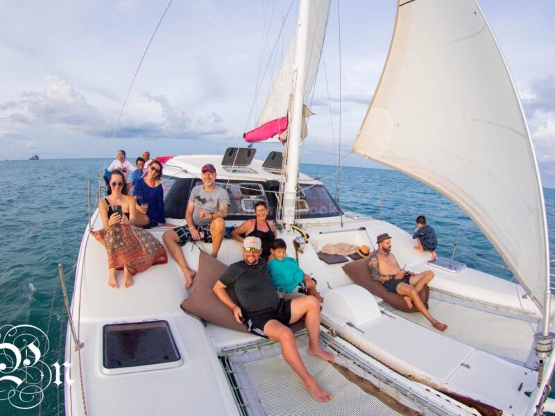 Sailing Catamaran In Samui - Thailand | AnchorsBook Photo Sailing Catamaran In Samui - Thailand