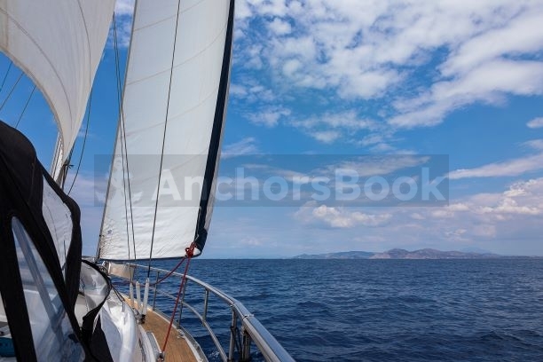 Private luxury 5 hour sunset sailing cruise in Athenian Riviera | AnchorsBook Photo Private luxury 5 hour sunset sailing cruise in Athenian Riviera