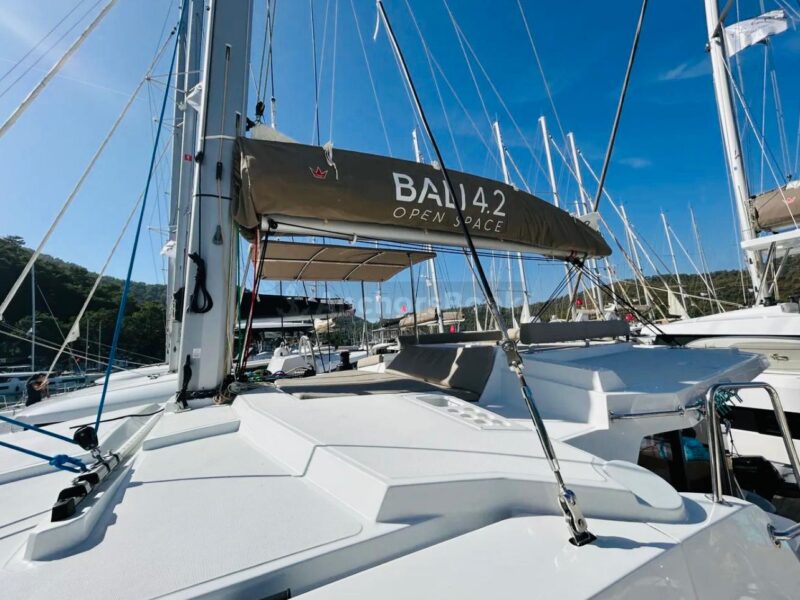 Catamaran Bali 4.2 Full Week Charter - In Lefkas Marina, Lefkada | AnchorsBook Photo Catamaran Bali 4.2 Full Week Charter - In Lefkas Marina, Lefkada