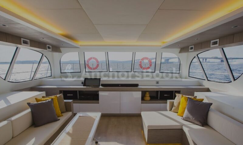 4 Hour Private 47ft Power Catamaran Charter In Singapore - 40 Max Guests | AnchorsBook Photo 4 Hour Private 47ft Power Catamaran Charter In Singapore - 40 Max Guests