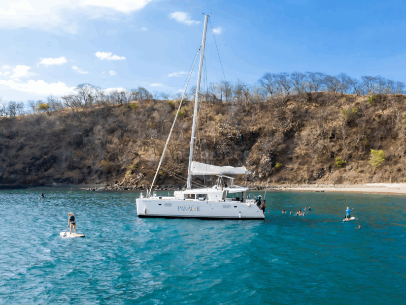 Costa Rica Morning Catamaran Snorkel Kayak Paddleboard & Drinks | AnchorsBook Photo Costa Rica Morning Catamaran Snorkel Kayak Paddleboard & Drinks