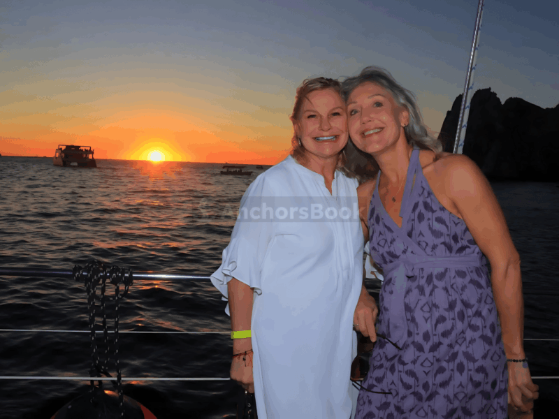 Los Cabos Sunset Catamaran Cruise with Open Bar & Light Snack | AnchorsBook Photo Los Cabos Sunset Catamaran Cruise with Open Bar & Light Snack