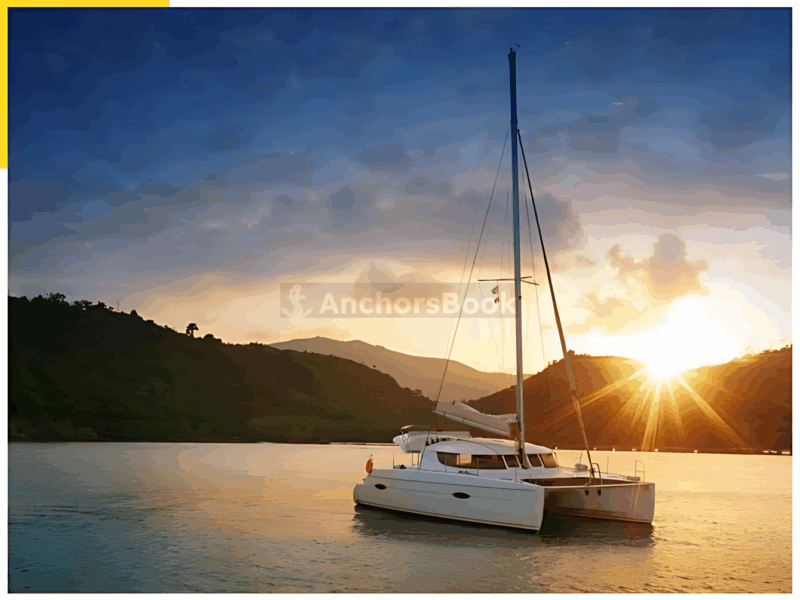 Costa Rica Sunset Catamaran: Snorkeling, Drinks & Fresh Bites | AnchorsBook Photo Costa Rica Sunset Catamaran: Snorkeling, Drinks & Fresh Bites