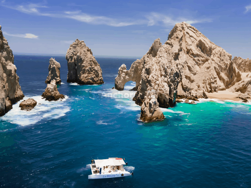 Los Cabos Sunset Catamaran Cruise with Open Bar & Light Snack | AnchorsBook Photo Los Cabos Sunset Catamaran Cruise with Open Bar & Light Snack