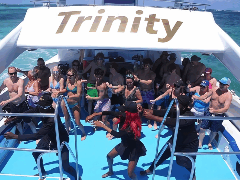Punta Cana Catamaran Party– Snorkeling, Open Bar, Music & Pickup | AnchorsBook Photo Punta Cana Catamaran Party– Snorkeling, Open Bar, Music & Pickup