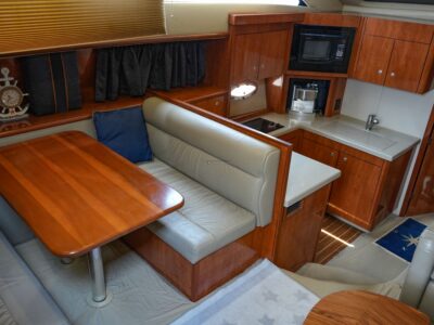 Dubai Private Yacht Charter – 2024 Build Year 52ft Luxury Yacht – 17 PAX | AnchorsBook Photo 2 Hours Birthday Party 46ft Yacht With Cake, Decorations & Assorted Soft Drinks Included – Dinner Optional – (Up to 12PAX)