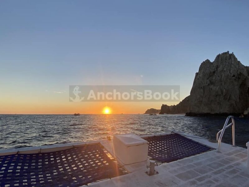 Los Cabos Sunset Catamaran Cruise with Open Bar & Light Snack | AnchorsBook Photo Los Cabos Sunset Catamaran Cruise with Open Bar & Light Snack