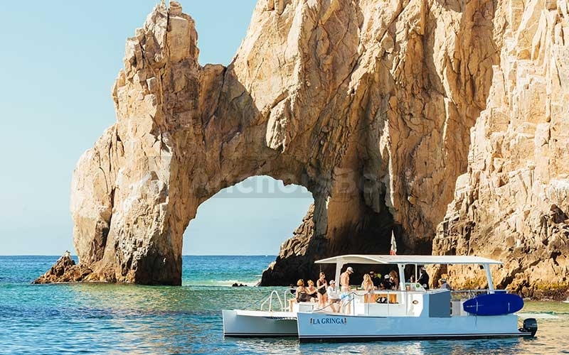 Los Cabos Sunset Catamaran Cruise with Open Bar & Light Snack | AnchorsBook Photo Los Cabos Sunset Catamaran Cruise with Open Bar & Light Snack