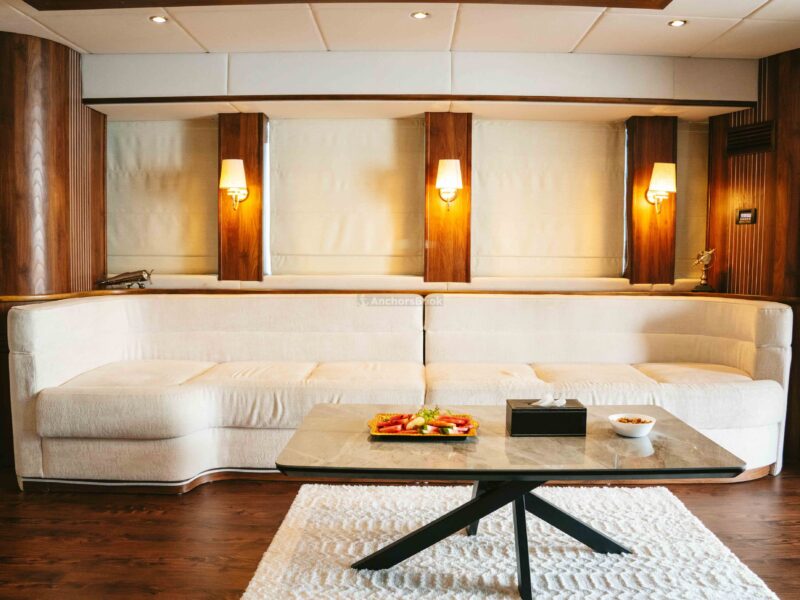 Premium Luxury 3-6 Hour Birthday Party 100ft Yacht With Cake, Decorations & Assorted Drinks Included – Dinner Optional – (Up to 50PAX) | AnchorsBook Photo Premium Luxury 3-6 Hour Birthday Party 100ft Yacht With Cake, Decorations & Assorted Drinks Included – Dinner Optional – (Up to 50PAX)